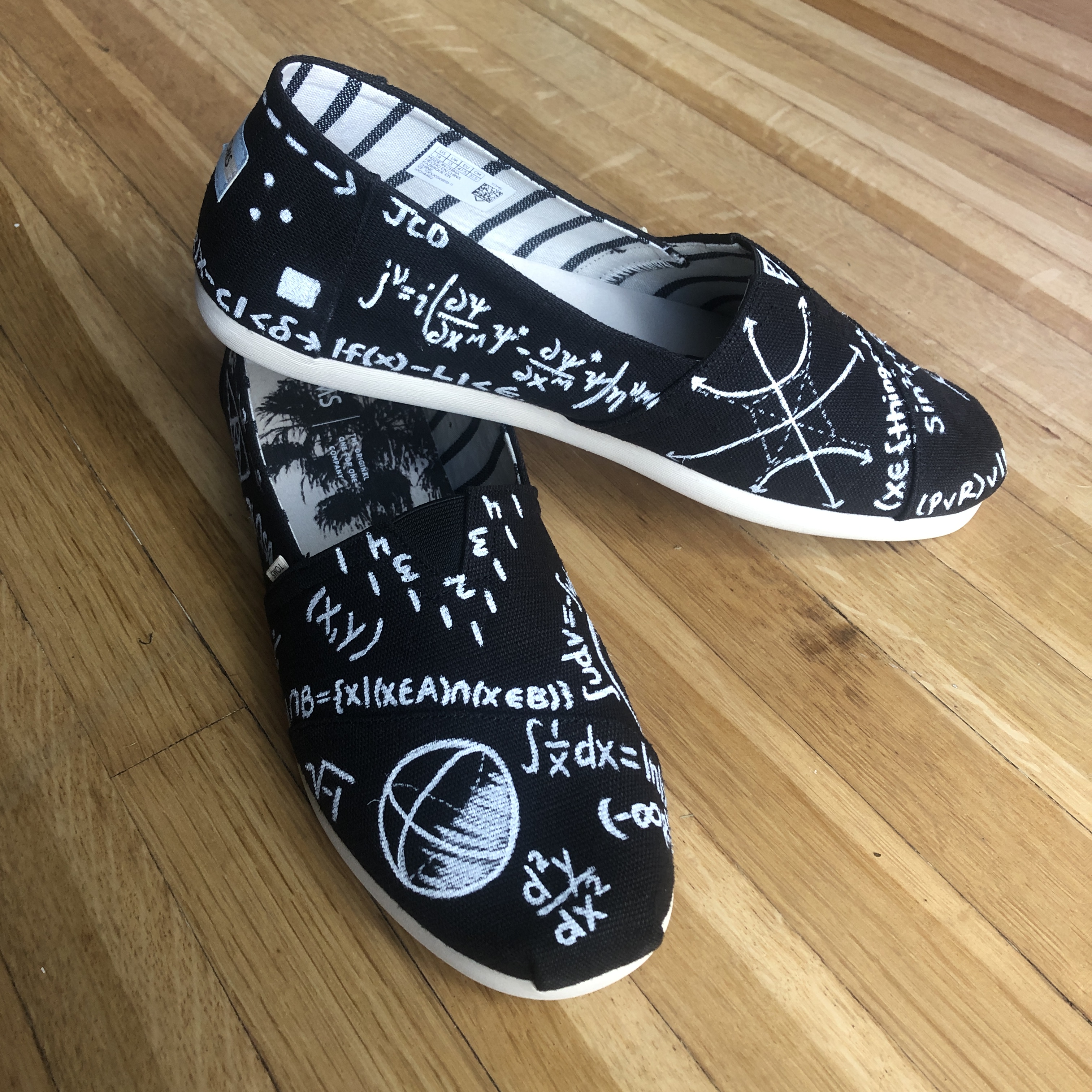 “Julie’s Math Toms”: Osa’s Math Shoes – – Ness by Julie
