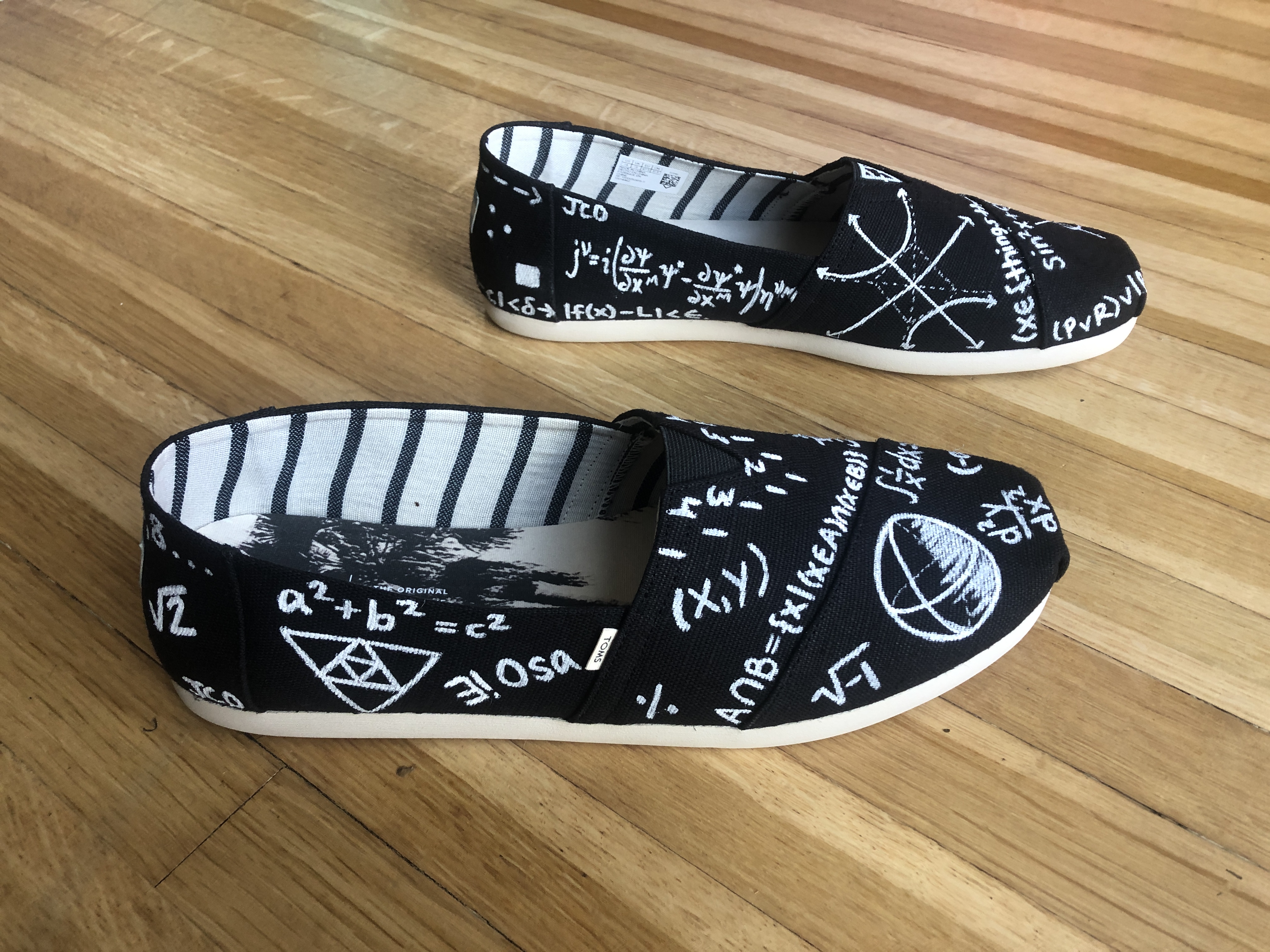 “Julie’s Math Toms”: Osa’s Math Shoes – – Ness by Julie