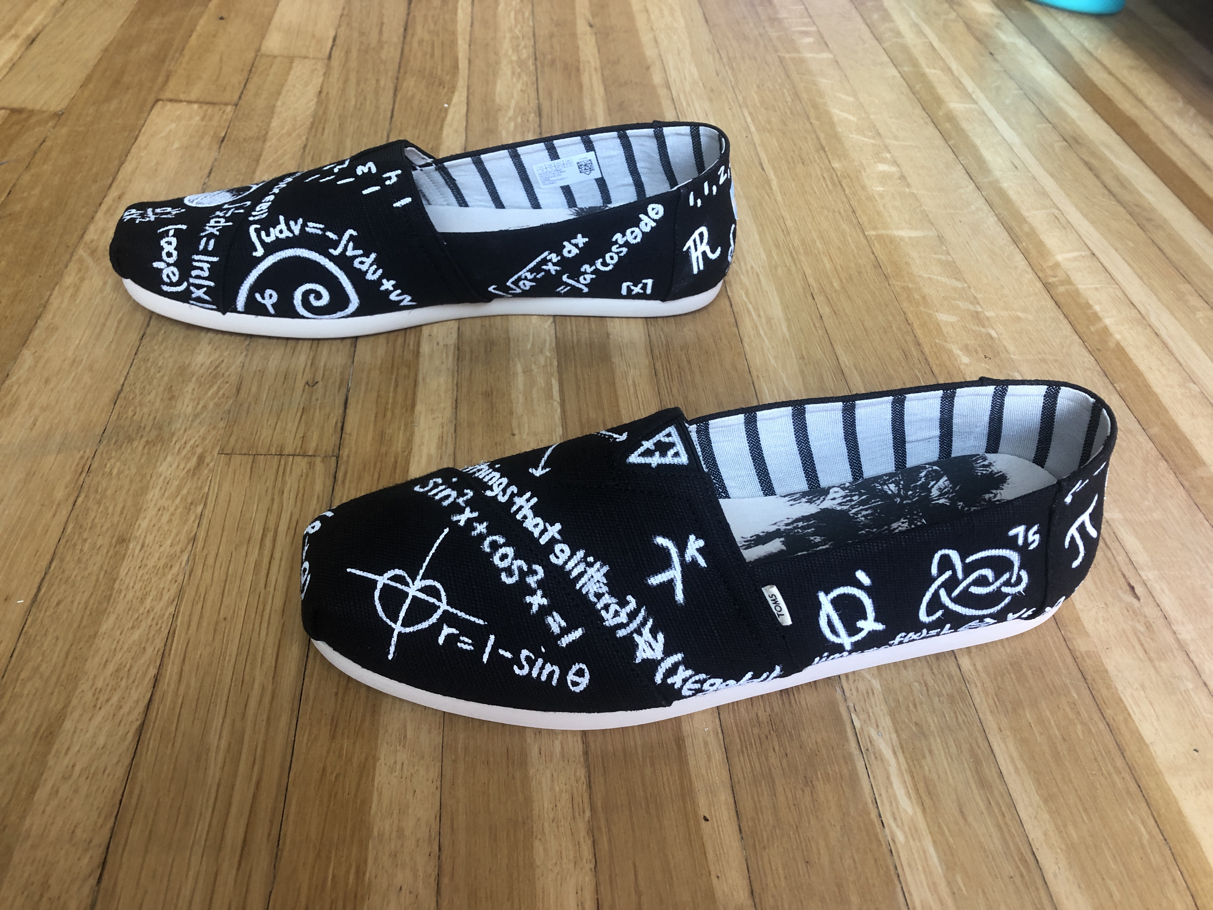 “Julie’s Math Toms”: Osa’s Math Shoes – – Ness by Julie